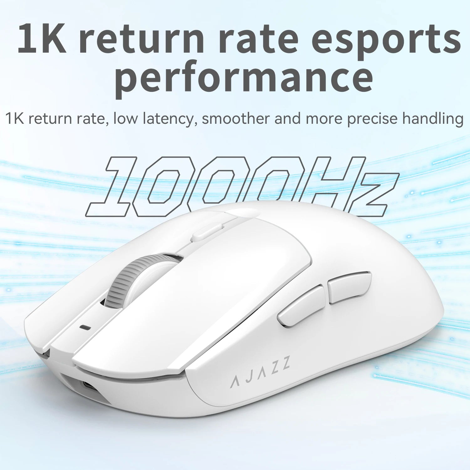 AJAZZ AJ139Pro/AJ139V2MC wireless mouse PMW3395/PAW3311 chipset 12000-26000dpi professional gaming mouse