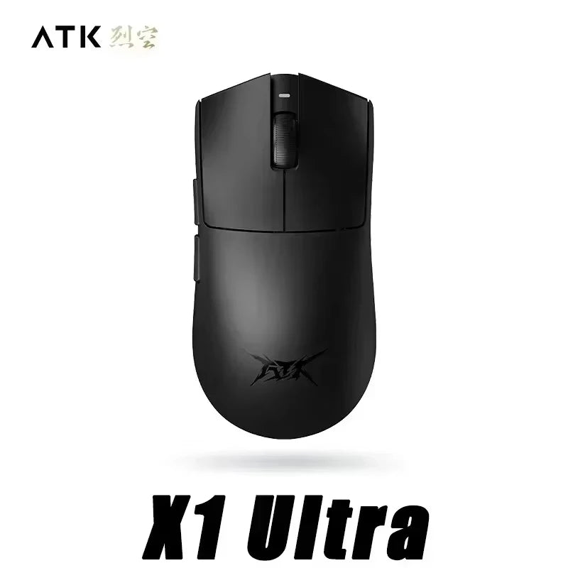ATK Blazing Sky X1 Mouse Gamer Wireless 3Mode 8K Low Latency Lightweight FPS Liekong E-sports Gaming Mouse Custom Pc Accessories