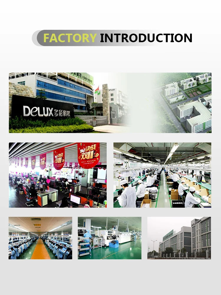 Delux M618 BU Ergonomic Vertical Mouse 6 Buttons 800/1200/1600 DPI Optical Right Hand Mice with Wrist mat For PC Laptop