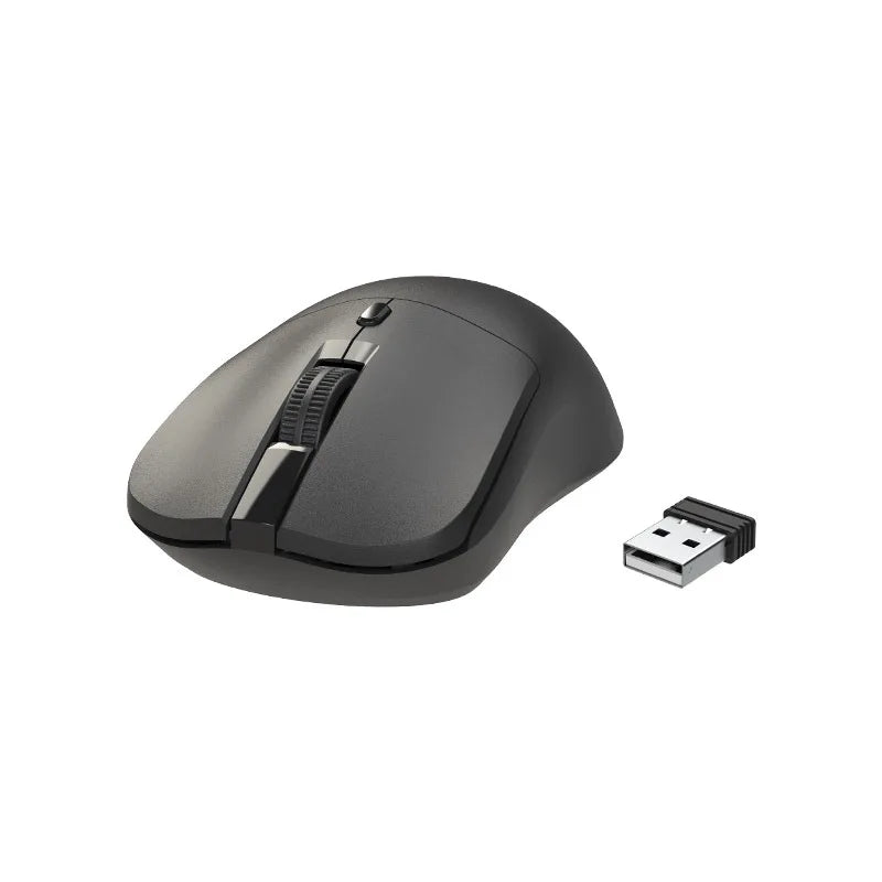 Wireless 2.4G Mouse Light Weight Design DPI Adjustable Plug And Play Low Noise Button Simple Style Mause Office Use Or Gaming