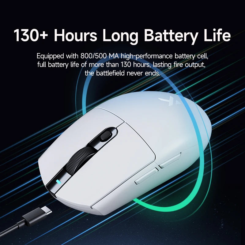 MCHOSE G3 Gaming Mouse  Buletooth 2.4G Paw3311 12000DPI Tri-mode Wireless Lightweight Mouse  Ergonomics Gamer Laptop PC