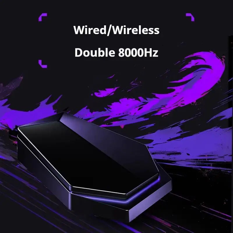 NEW Atk DUCKBILL Ultra Lightweight PAW3950 Wireless Gaming Mouse Esports Dual-Mode Ergonomic Long-Lasting Battery RGB Mouse