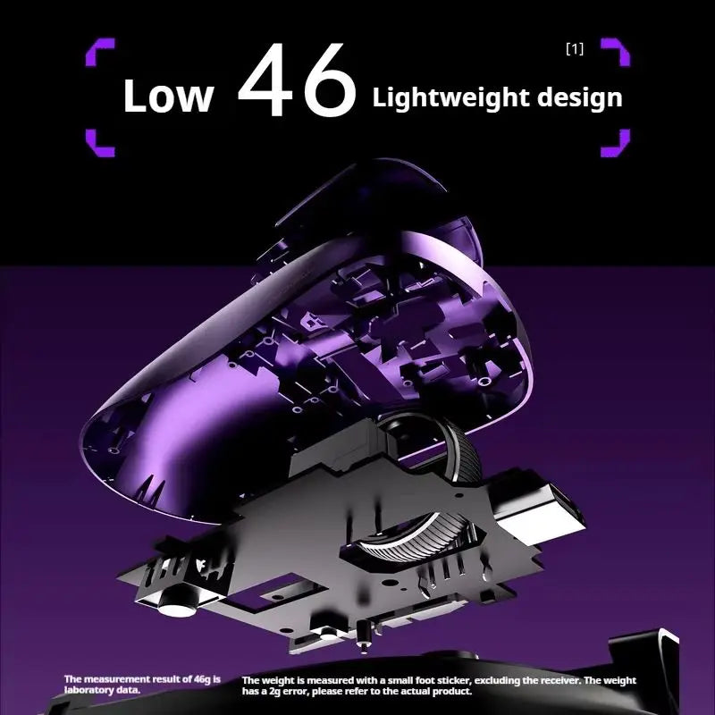 NEW Atk DUCKBILL Ultra Lightweight PAW3950 Wireless Gaming Mouse Esports Dual-Mode Ergonomic Long-Lasting Battery RGB Mouse