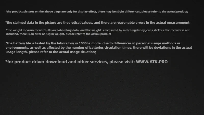 ATK X1 SE Starlight Wireless Lightweight Mouse PAW3395 26K DPI Hub Page Driver 1000Hz Wired Gaming Mouse PC Player Accessories