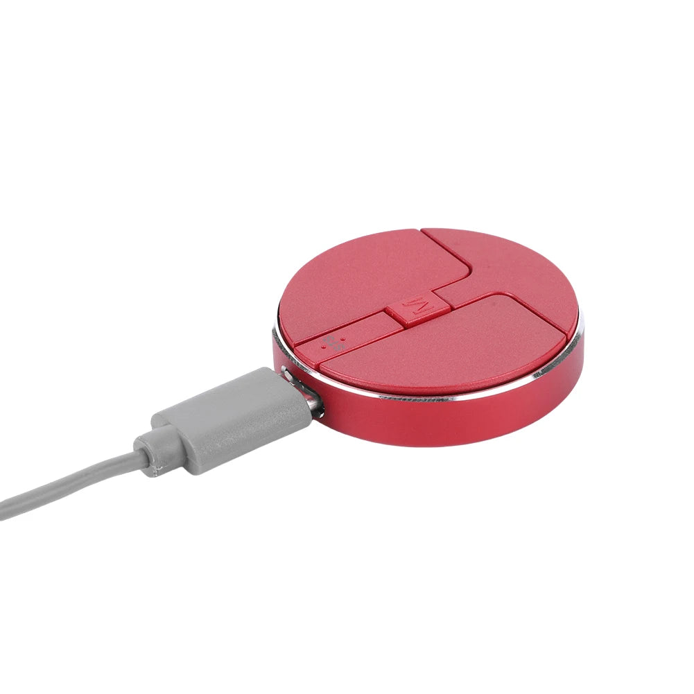 Ultra Thin Wireless Computer Mouse 3 Mode Mini Capacitive Mice BT5.2/2.4G/USB 3 Adjustable DPI w/ Receiver for Laptop PC