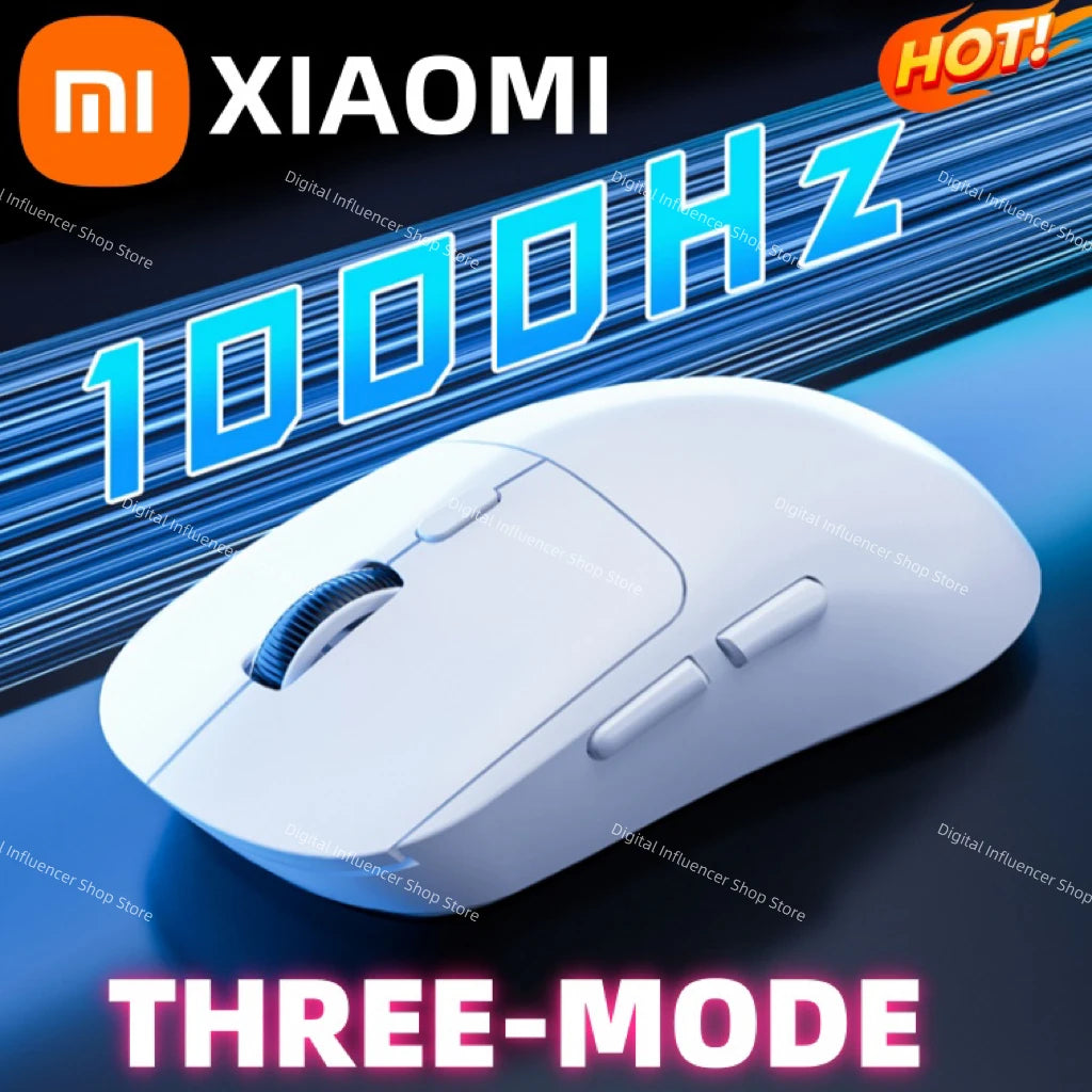 Xiaomi Wireless Mouse Bluetooth 2.4G Three-Mode Rechargeable Ergonomic  Office Gaming Portable Mice For iPad PC Laptop TV Mouse