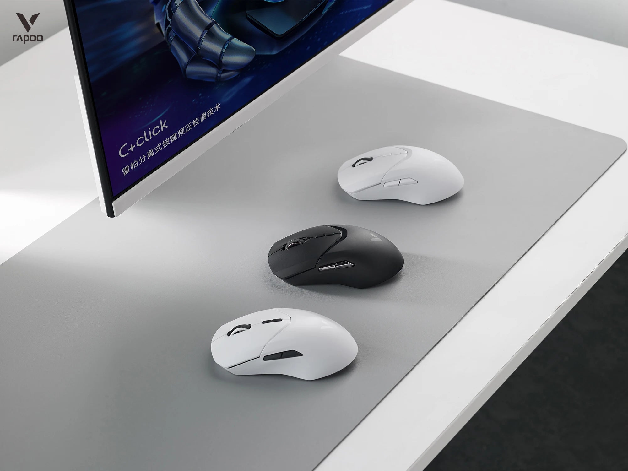 Rapoo VT9PRO Wireless Gaming Mouse Esports Grade 68g Ultra-Light 26000DPI 8 Buttons Optical PAW3398 Computer Mouse For Laptop PC