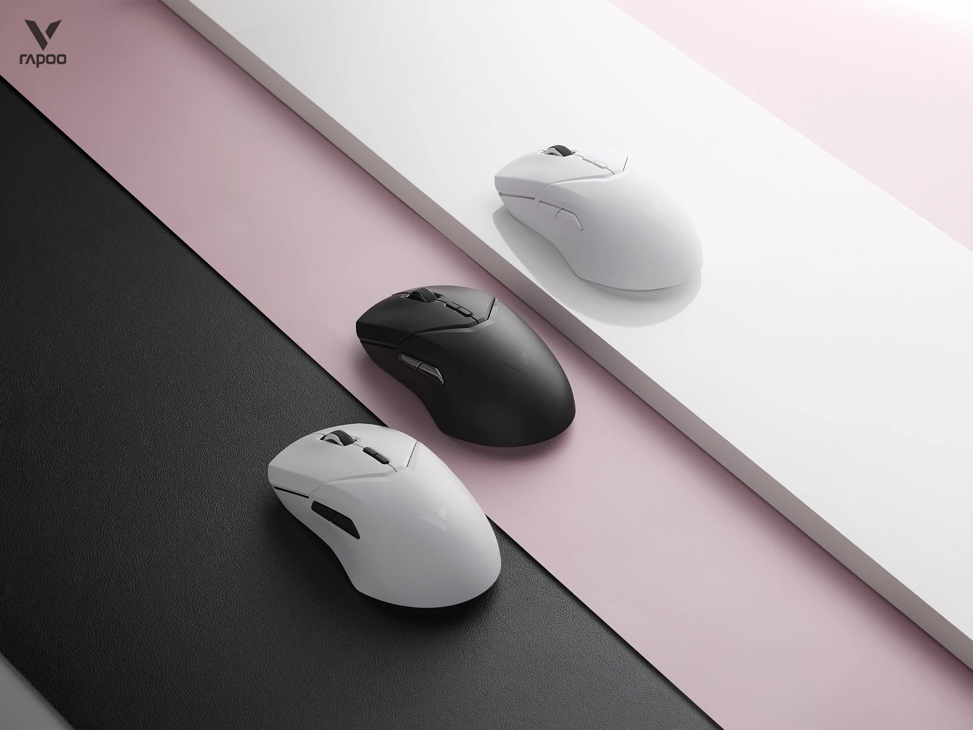 Rapoo VT9PRO Wireless Gaming Mouse Esports Grade 68g Ultra-Light 26000DPI 8 Buttons Optical PAW3398 Computer Mouse For Laptop PC