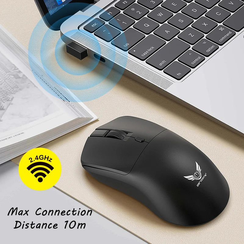 Wireless 2.4G Mouse Light Weight Design DPI Adjustable Plug And Play Low Noise Button Simple Style Mause Office Use Or Gaming