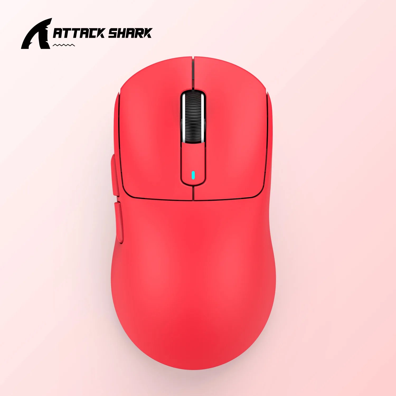 ATTACK SHARK X3 PAW3395 Bluetooth Mouse 2.4G Tri-Mode Connection,26000dpi,650IPS,49g Lightweight Macro Gaming Mouse