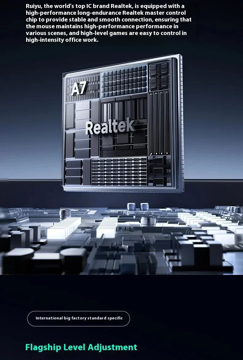 MCHOSE A7 Tri-mode 8k Gaming Mouse Wireless Bluetooth PAW3395 Mice Lightweight Low Delay Mice Laptop Office Custom Accessories