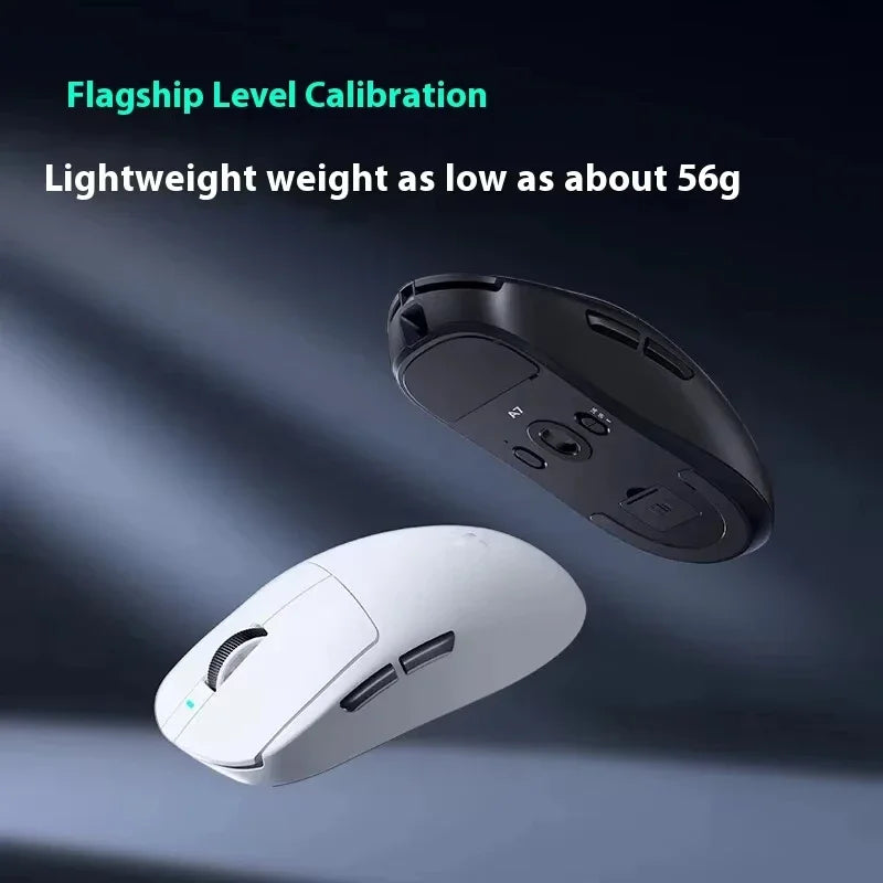 MCHOSE A7 Tri-mode 8k Gaming Mouse Wireless Bluetooth PAW3395 Mice Lightweight Low Delay Mice Laptop Office Custom Accessories