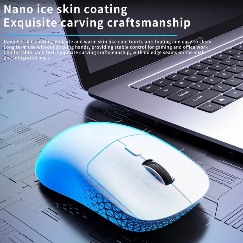Xiaomi Wireless Mouse Bluetooth 2.4G Three-Mode Rechargeable Ergonomic  Office Gaming Portable Mice For iPad PC Laptop TV Mouse