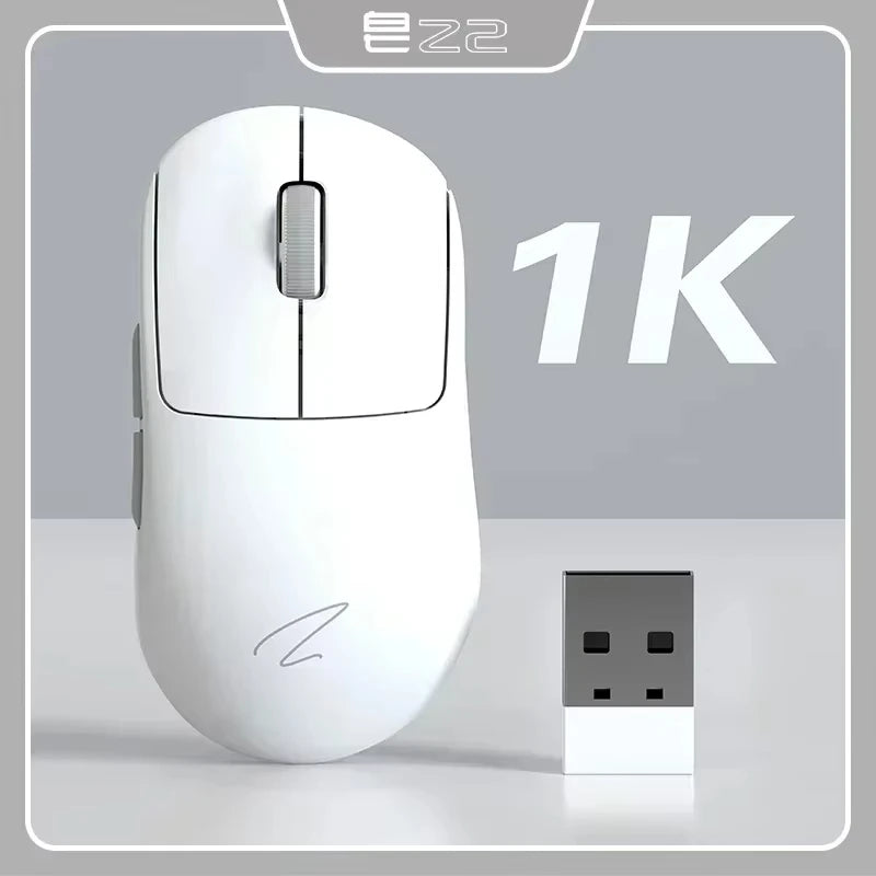 Zaopin Z2 Wireless Mouse 3 Mode Paw3395 4k Return Lightweight ESports Mouse Custom Computer Gaming PC Gamer Accessory Mice Gifts
