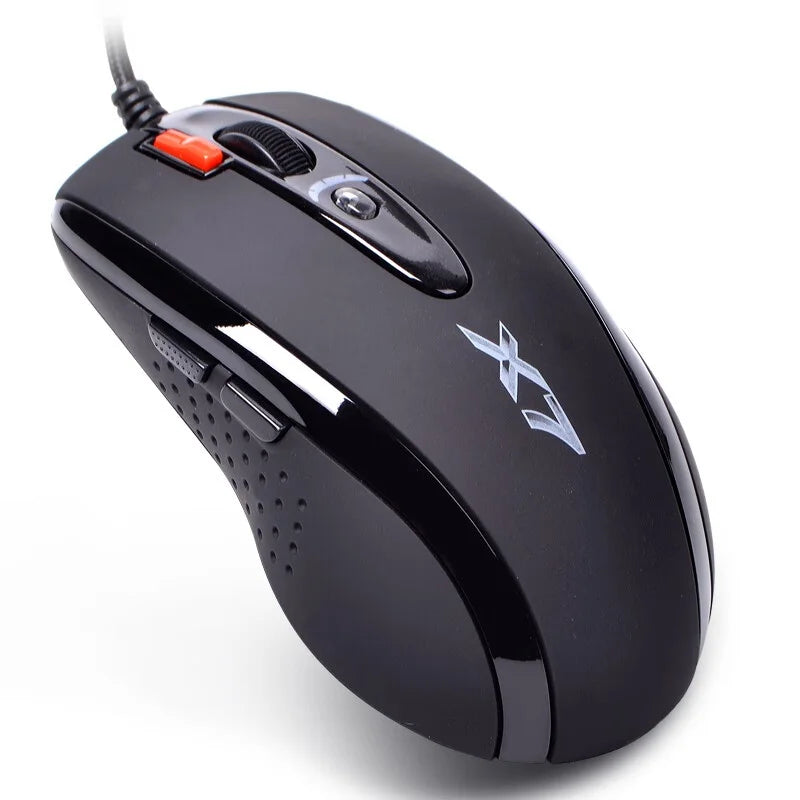 A4TECH Bloody X7-710K Mouse Wired Single-mode Quick Response Low Latency Gaming Mouse PC Office Accessory World of Warcraft Mice