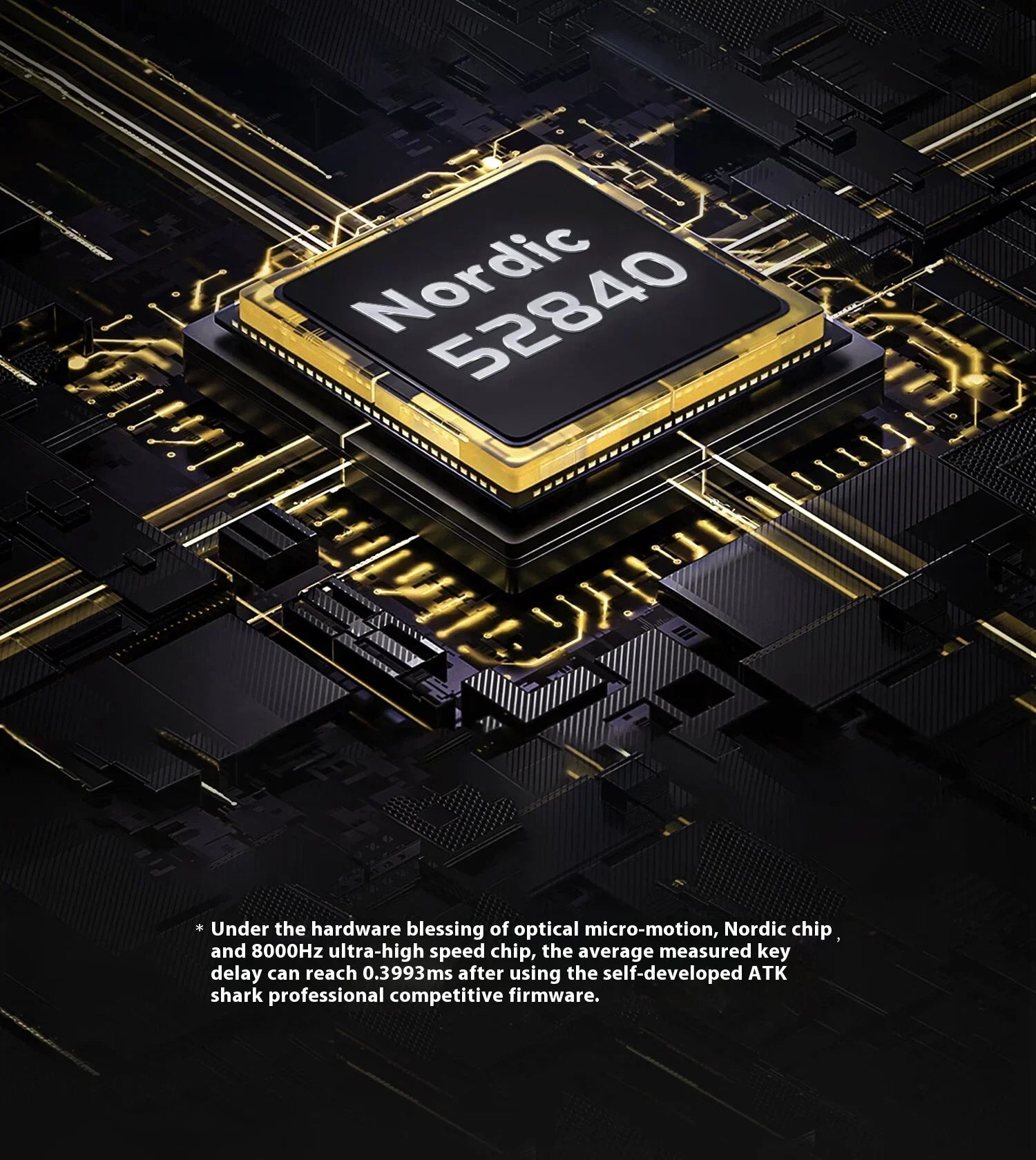 ATK Blazing Sky X1 Mouse Gamer Wireless 3Mode 8K Low Latency Lightweight FPS Liekong E-sports Gaming Mouse Custom Pc Accessories