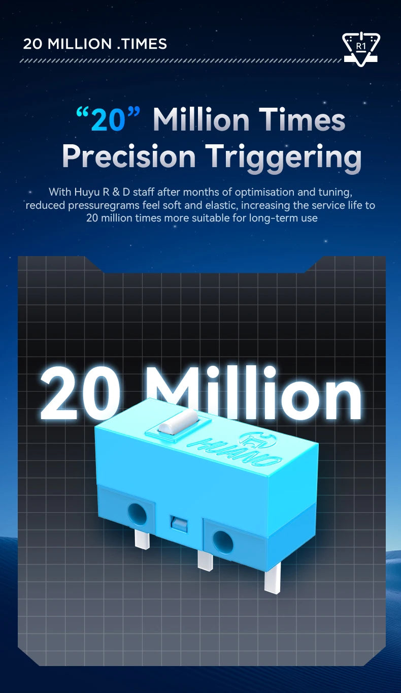 Attack Shark R1 Wireless Gaming Mouse Tri Mode 2.4G Bluetooth Wired 18K DPI 1000Hz PAW3311 Sensor 59g Lightweight Rechargeable