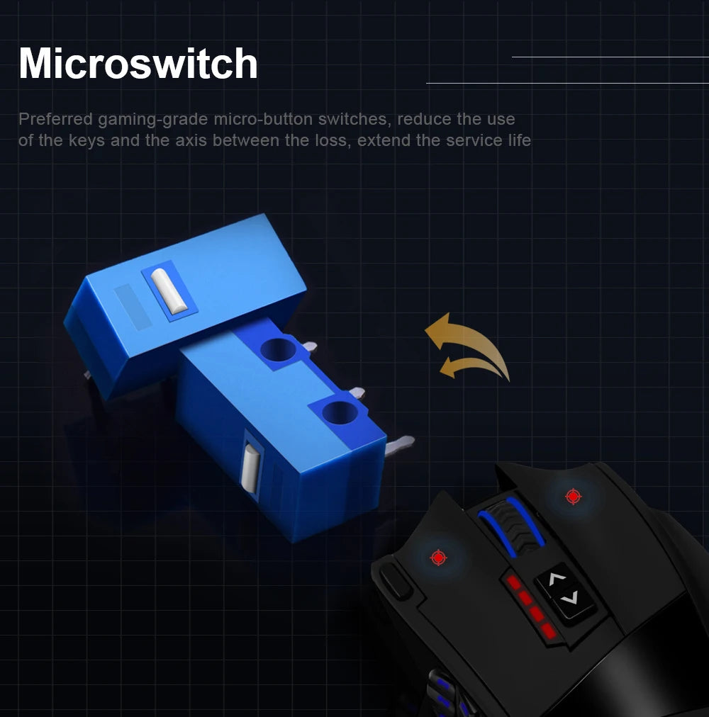 E-YOOSO X-33 RGB USB 2.4G Wireless Gaming Mouse 16000 DPI 16 buttons Programmable game Optical mice for Computer PC Laptop