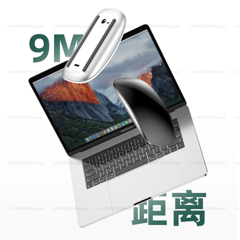 Original Wireless Bluetooth 5.0 Magic Mouse For Apple Macbook Pro Air Microsoft Laptop Mac Tablet PC iPad Ultra-thin Touch Mouse