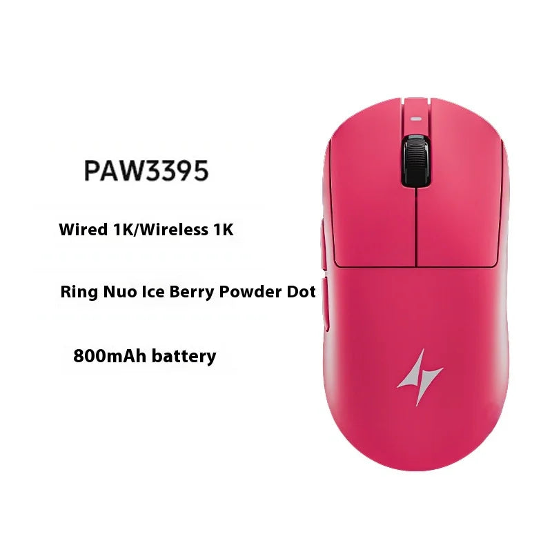 ATK Dragonfly A9 Plus/Pro Wireless Gaming Mouse Gaming Office Mouse  Starlight Trimode  Lightweight  Symmetrical FPS/MOBA  Gift