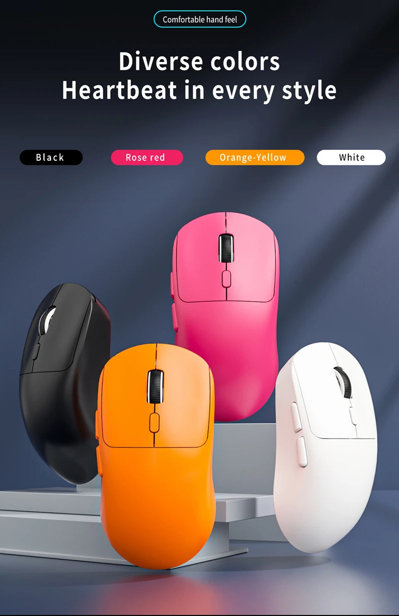 Xiaomi Wireless Mouse Bluetooth 2.4G Three-Mode Rechargeable Ergonomic  Office Gaming Portable Mice For iPad PC Laptop TV Mouse