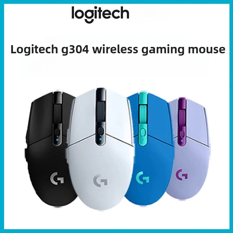 Original Logitech G304 Wireless Gaming Mouse PC Gamer 12000DPI Hero Sensor RGB Usb For Laptop Computer Mechanical Button