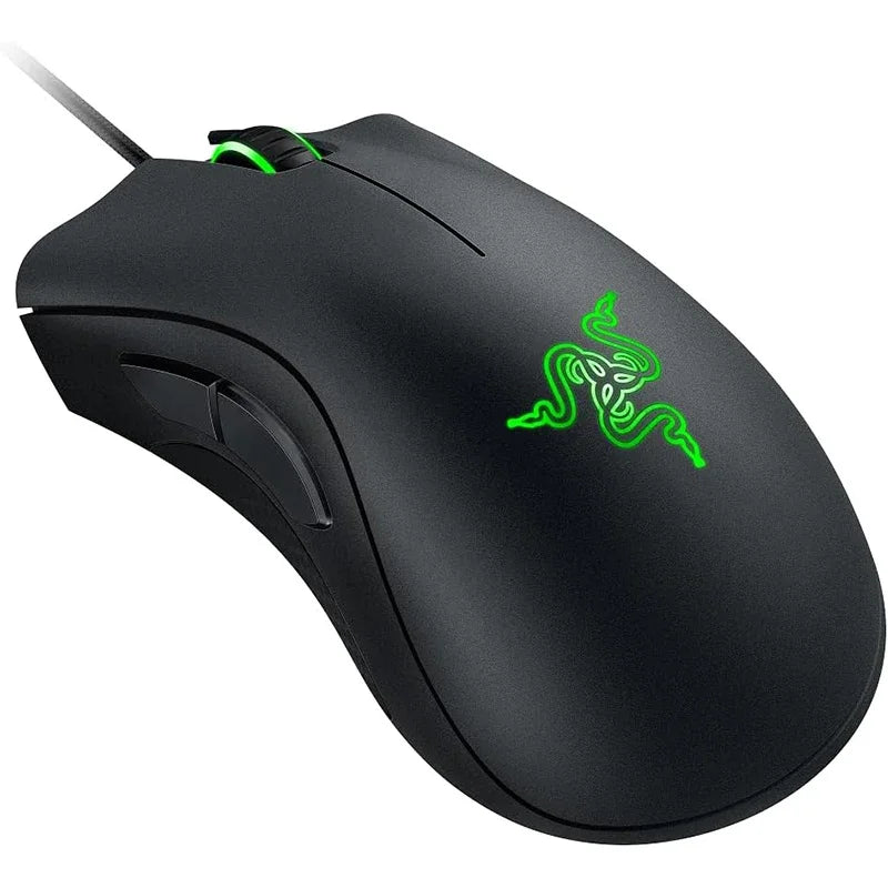 Razer DeathAdder Essential Wired Gaming Mouse / Wired Mice 6400DPI 5 Independently Buttons For Laptop PC Gamer