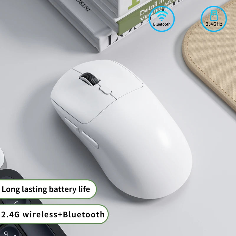 Xiaomi Wireless Mouse Bluetooth 2.4G Three-Mode Rechargeable Ergonomic  Office Gaming Portable Mice For iPad PC Laptop TV Mouse