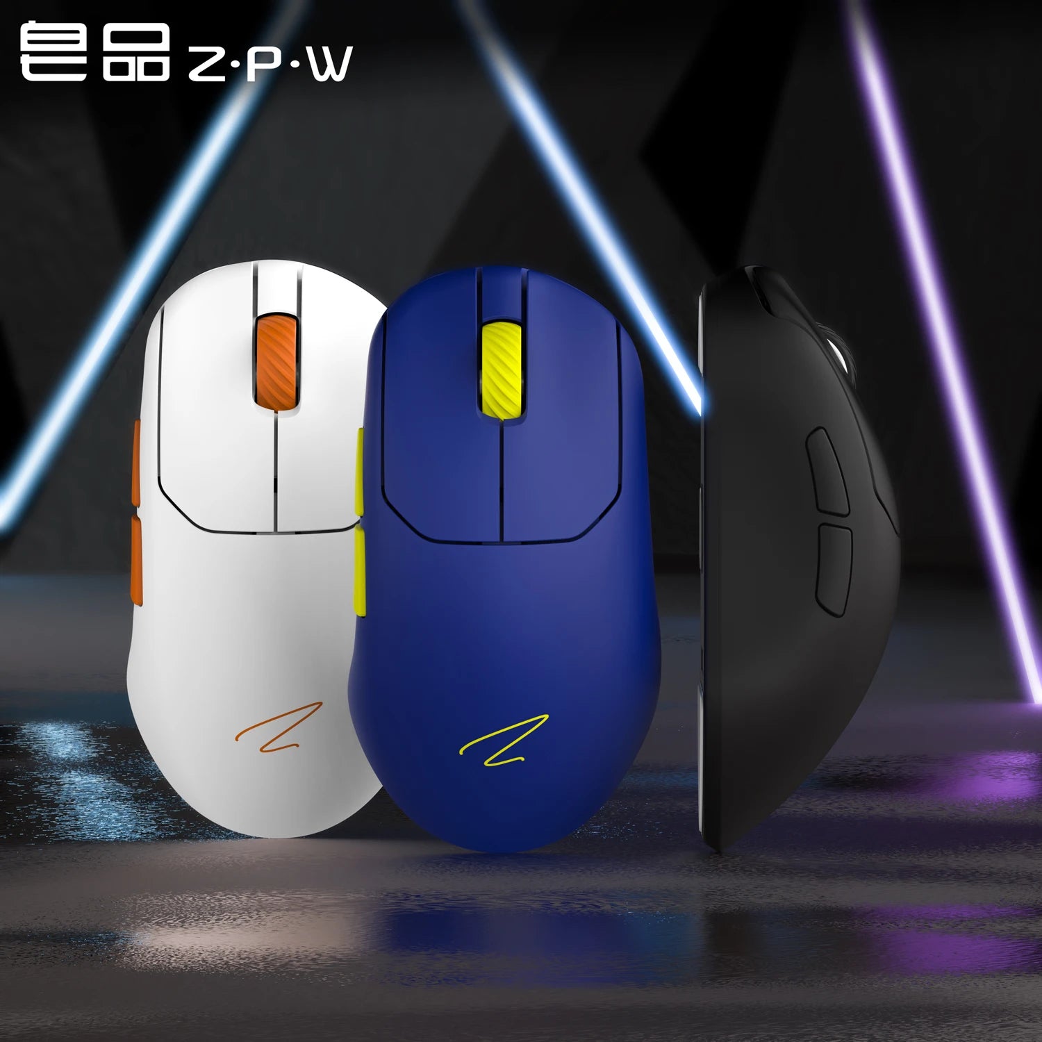 ZAOPIN ZPW Max Wireless Tri-mode Mouse Lightweight Nordic 52840 PAW3395 PAW3950 8K Receiver Custom PC Esports Laptop Gaming Mice