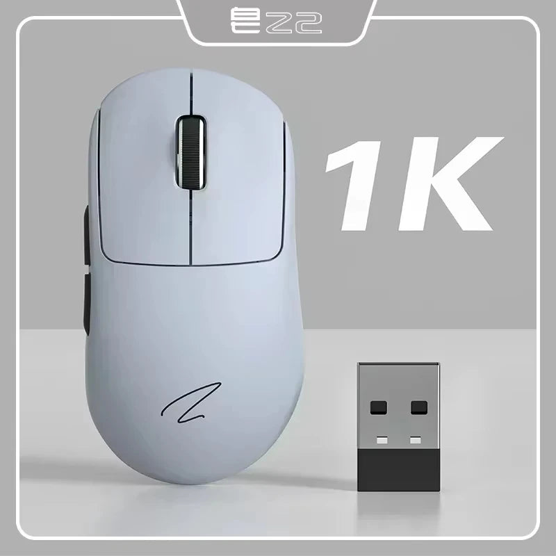 Zaopin Z2 Wireless Mouse 3 Mode Paw3395 4k Return Lightweight ESports Mouse Custom Computer Gaming PC Gamer Accessory Mice Gifts