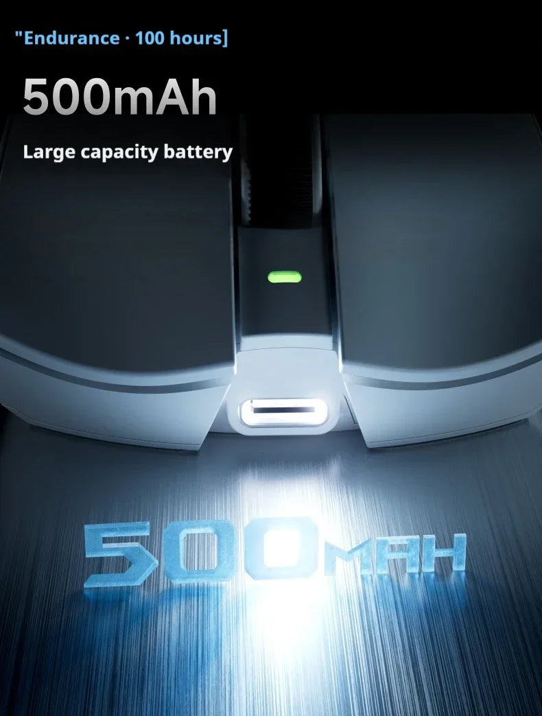 EWEADN S9 Pro Ultra Lightweight Wireless Gaming Mouse Tri-Mode Wireless Mouse 2.4G USB-CBT 8K Polling 26K DPI PAW3395 Mice