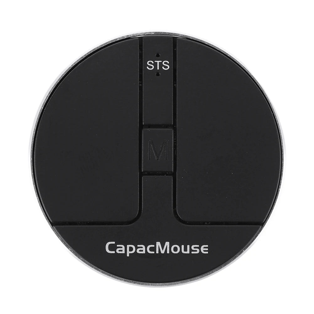 Ultra Thin Wireless Computer Mouse 3 Mode Mini Capacitive Mice BT5.2/2.4G/USB 3 Adjustable DPI w/ Receiver for Laptop PC