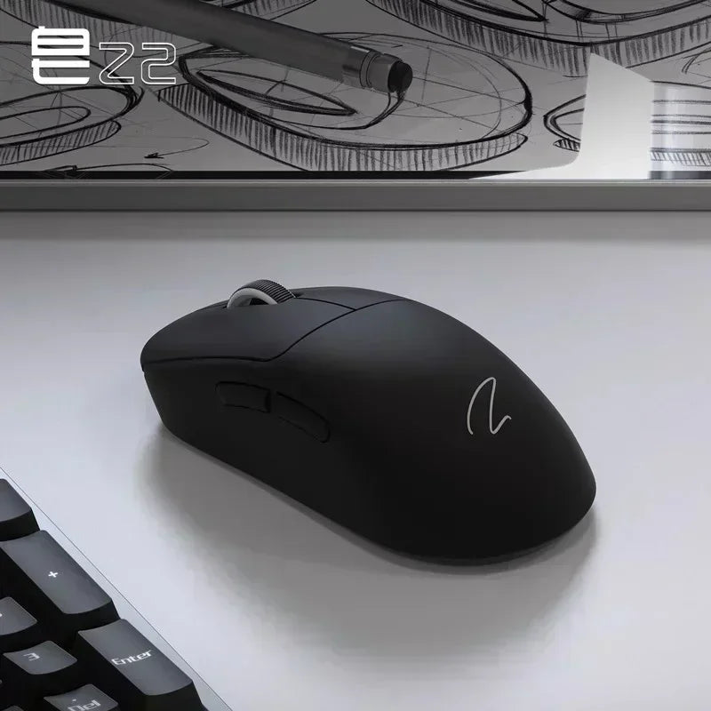 Zaopin Z2 Wireless Mouse 3 Mode Paw3395 4k Return Lightweight ESports Mouse Custom Computer Gaming PC Gamer Accessory Mice Gifts