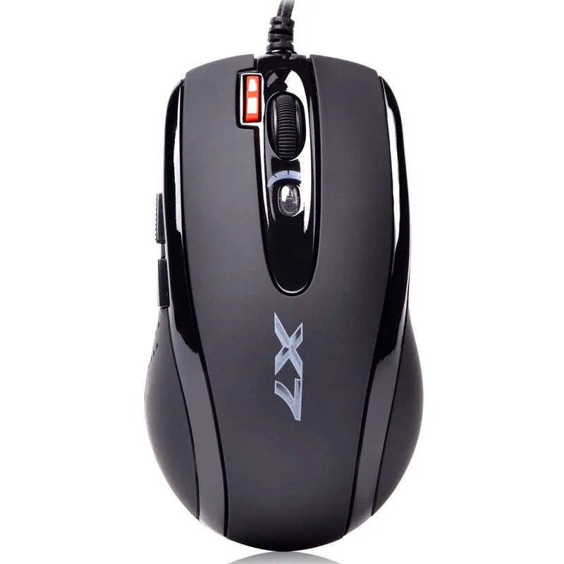 A4TECH Bloody X7-710K Mouse Wired Single-mode Quick Response Low Latency Gaming Mouse PC Office Accessory World of Warcraft Mice