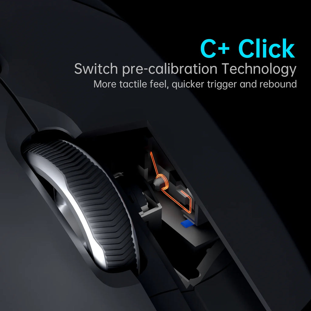 Rapoo VT9PRO Wireless Gaming Mouse Esports Grade 68g Ultra-Light 26000DPI 8 Buttons Optical PAW3398 Computer Mouse For Laptop PC