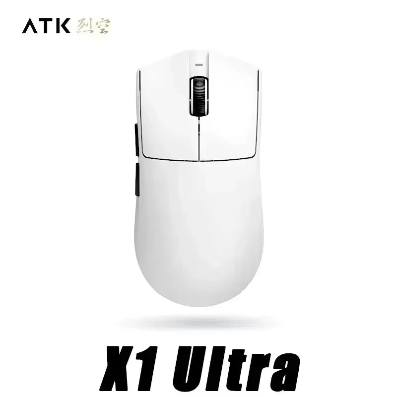 ATK Blazing Sky X1 Mouse Gamer Wireless 3Mode 8K Low Latency Lightweight FPS Liekong E-sports Gaming Mouse Custom Pc Accessories