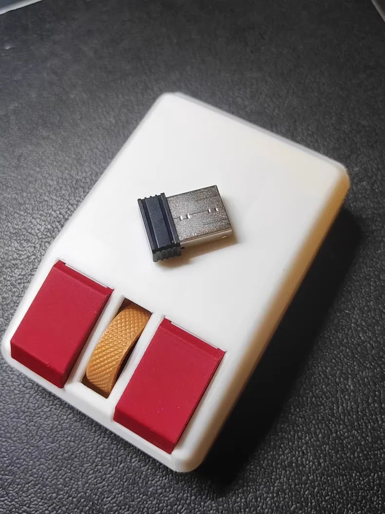 Retro Mouse Atari ST/ Commodore Amiga 1351 2.4G Wireless 80s Style Replica Tank Mice Custom Office Mouse PC Accessories Gift