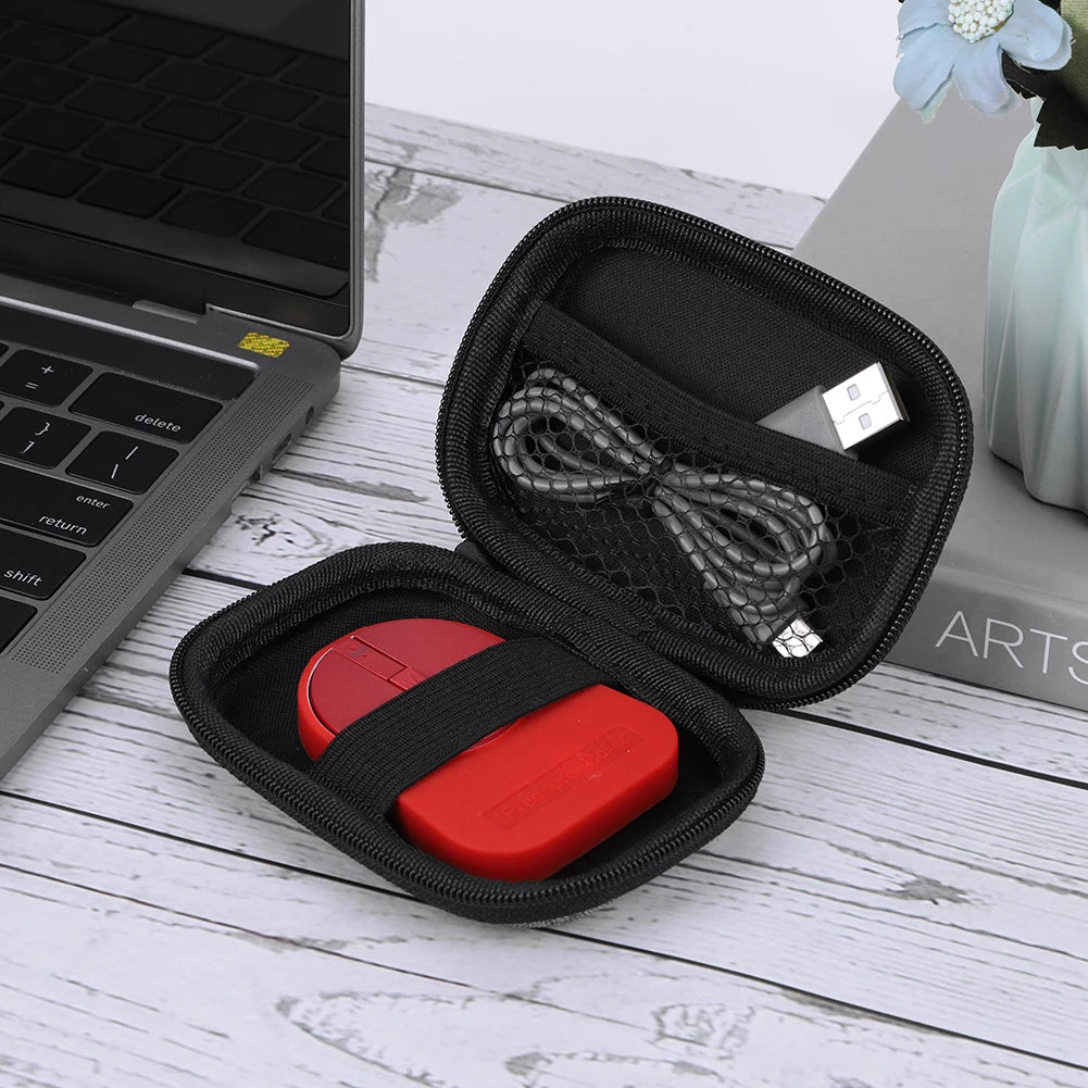 Ultra Thin Wireless Computer Mouse 3 Mode Mini Capacitive Mice BT5.2/2.4G/USB 3 Adjustable DPI w/ Receiver for Laptop PC