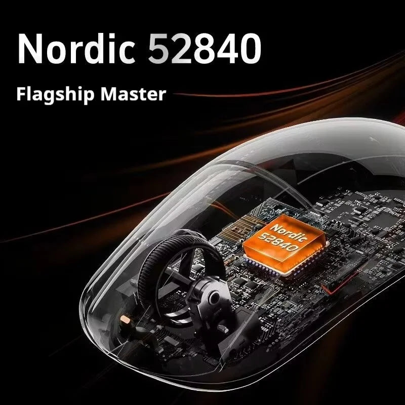 ATK Dragonfly A9 Plus/Pro Wireless Gaming Mouse Gaming Office Mouse  Starlight Trimode  Lightweight  Symmetrical FPS/MOBA  Gift