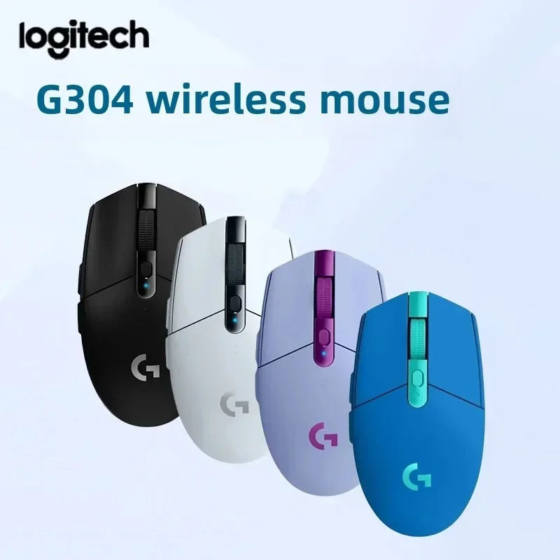 Logitech G304Bluetooth Wireless Gamer Ergonomic Mouse 2.4G Notebook Office Desktop Cannot Connect To The Program Super light