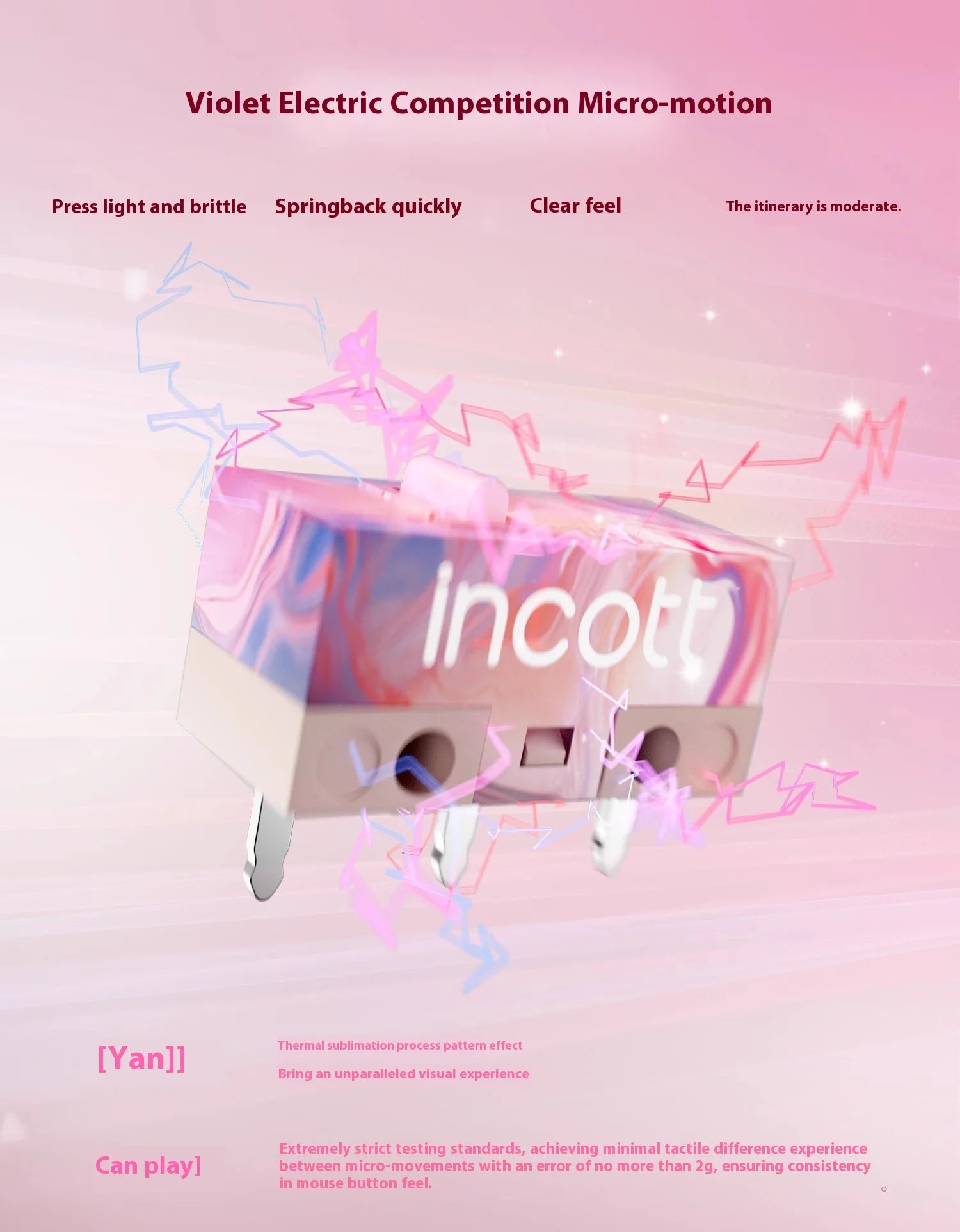 Incott 029 Wireless Mouse 8k Three Mode 2.4g Bluetooth Gaming Mouse Gasket Lightweight Ergonomic Pc Gamer Accessory Mice Gift