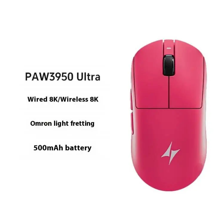 ATK Dragonfly A9 Plus/Pro Wireless Gaming Mouse Gaming Office Mouse  Starlight Trimode  Lightweight  Symmetrical FPS/MOBA  Gift