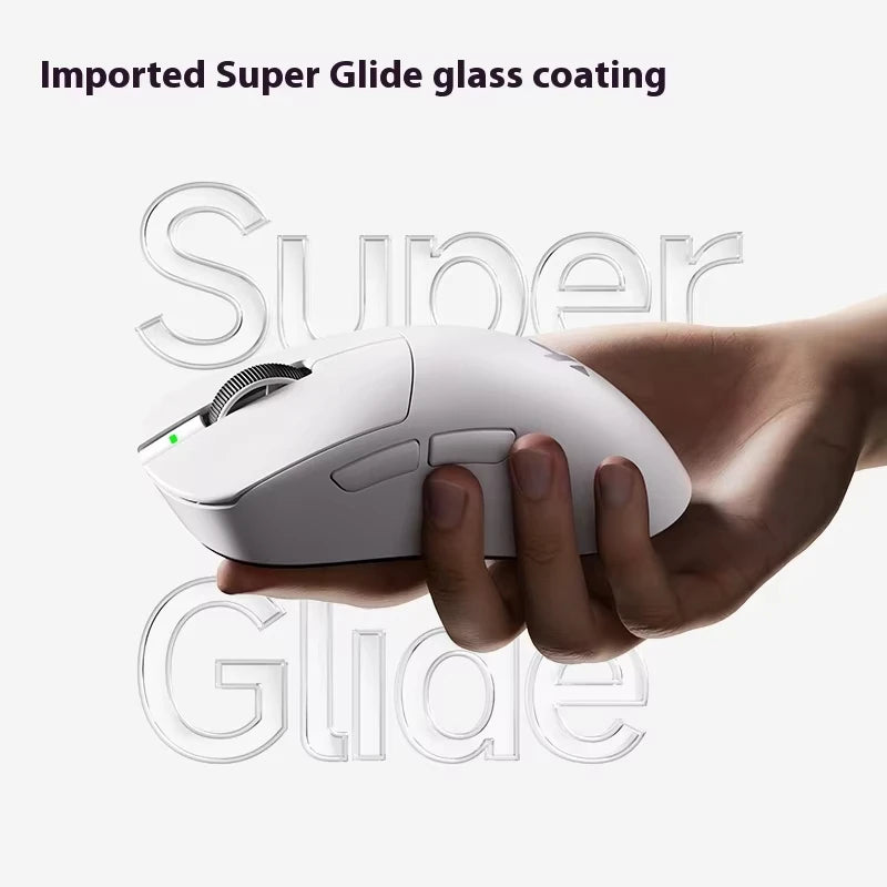 Mchose A7 Ultra RE Gaming Mouse Tri Mode Wireless Mouse 500mah Paw3950 Lightweight Ergonomic  42000 Dpi 8000hz For Pc Accessory