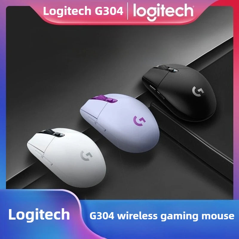 Logitech G304Bluetooth Wireless Gamer Ergonomic Mouse 2.4G Notebook Office Desktop Cannot Connect To The Program Super light