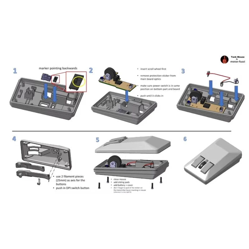 Retro Mouse Atari ST/ Commodore Amiga 1351 2.4G Wireless 80s Style Replica Tank Mice Custom Office Mouse PC Accessories Gift