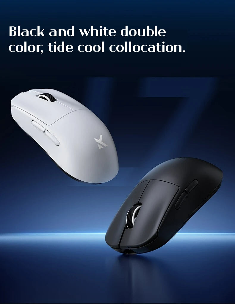 MCHOSE L7 Ultra Wireless Gaming Mouse 39g Lightweight E-Sport 8K Polling Rate Customized Optical Switch PAW3950 Flagship Sensor