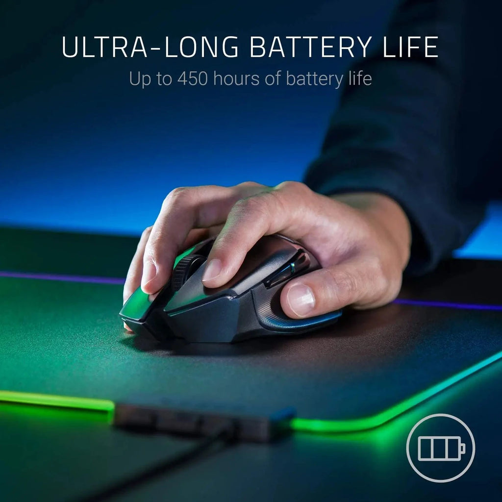 Razer Basilisk X HyperSpeed / Orochi V2  Gaming Mouse Bluetooth & Wireless Compatible Optical Sensor 6 Programmable Buttons
