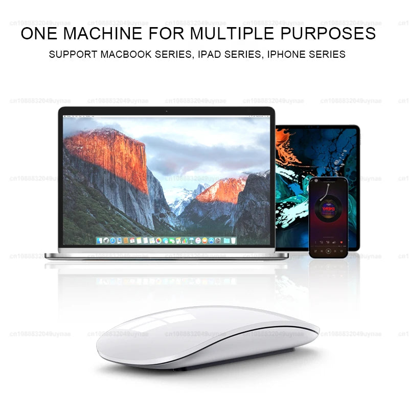 Original Wireless Bluetooth 5.0 Magic Mouse For Apple Macbook Pro Air Microsoft Laptop Mac Tablet PC iPad Ultra-thin Touch Mouse