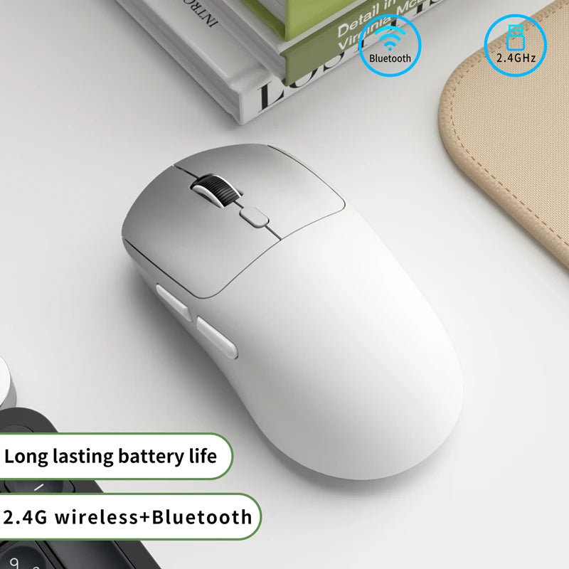 Xiaomi Wireless Mouse Bluetooth 2.4G Three-Mode Rechargeable Ergonomic  Office Gaming Portable Mice For iPad PC Laptop TV Mouse