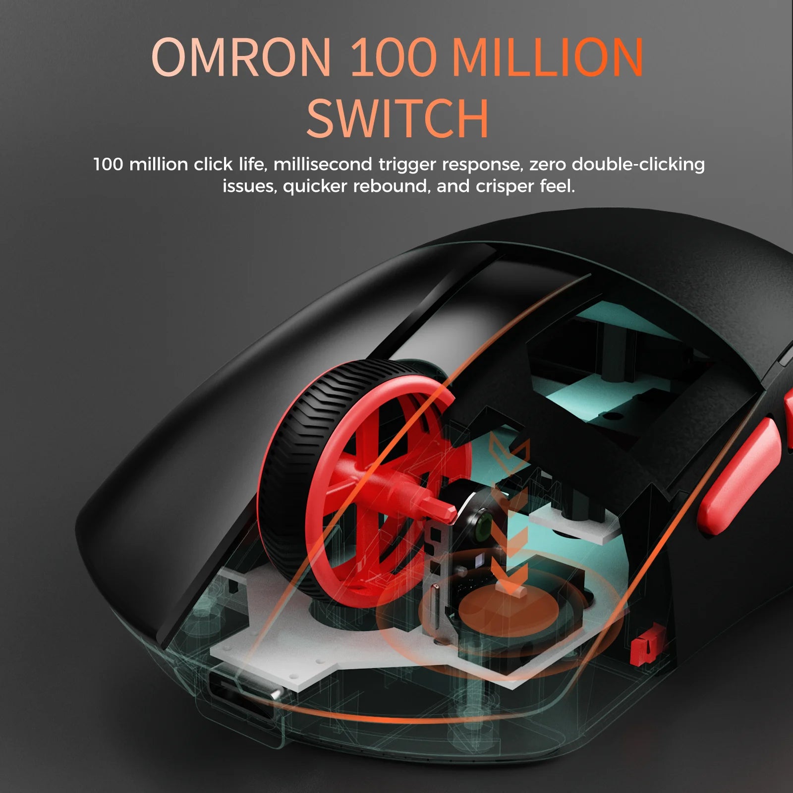 DAREU Dual-mode Gaming Mouse 8Khz 2.4G Wireless Wired 35g Lightweight 30000 DPI AIM-750 Sensor Macro Gamer Mouse